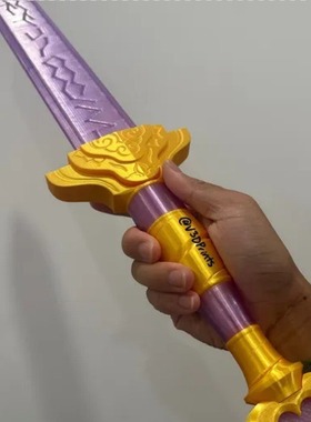 跨境新款Demon Hunter Weapons猎魔女团武器道具装饰角色扮演玩具