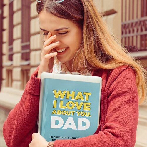 跨境新品A5 爱你的30个理由 What I Love About You 爸爸妈妈创意