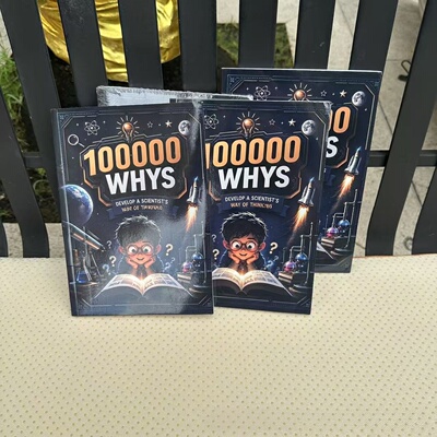 跨境新款英文100000 WHYS 十万个为什么儿童启蒙科学探索科普读物