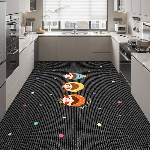 硅藻泥厨房地垫防油防滑可擦免洗