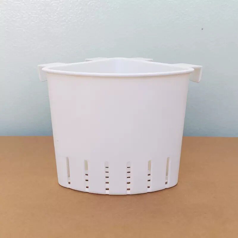 鱼缸转角水培挂篮家用水草种植杯壁挂式水植物定植蓝鱼缸造景装饰
