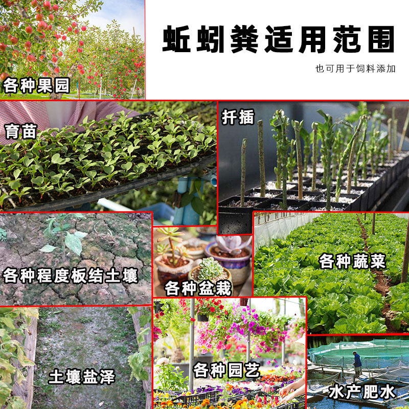 蚯蚓粪有机肥80斤种菜养花育苗基质底肥果树基肥菜肥花肥料营养土