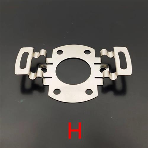 极速光电旋转编码器m支架板簧不锈钢弹簧片空心轴伺服安装片固定