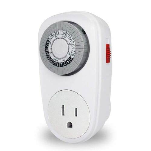 新品EU/US/UK Plug 24 Hour Timer SwDitch Socket Mechanical Pr