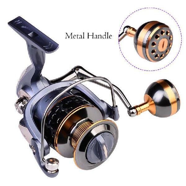 极速PROBEROS New Fnish Wheel Metal Wire Cup Fishing Reel Sea