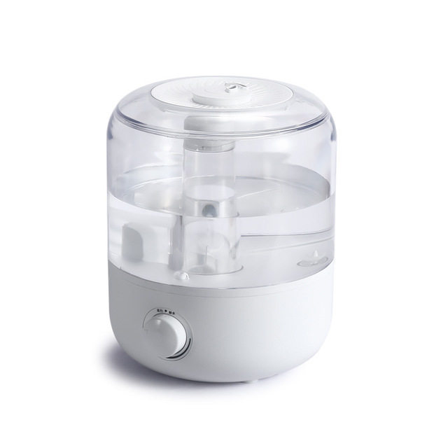 新品110V-220V上加水加湿器家E用室内房间喷雾器彩灯雾化增湿器
