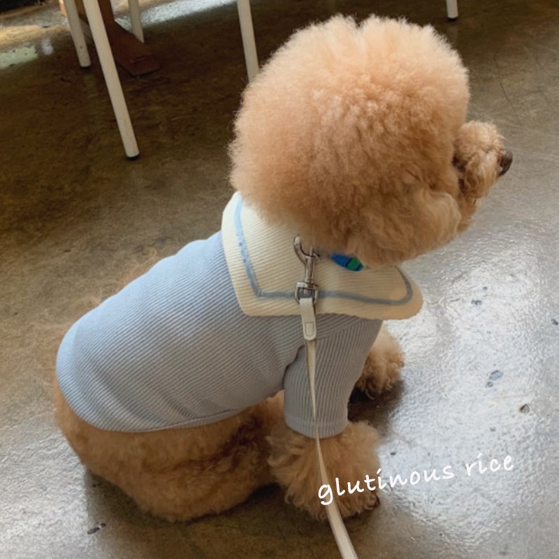 极速狗狗衣服宠物两脚服装泰迪比熊博美小K型幼犬可爱学院风海军