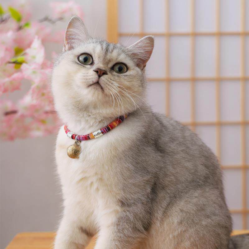 极速Pet dog collar cat colxlar bell necklace accessories项圈