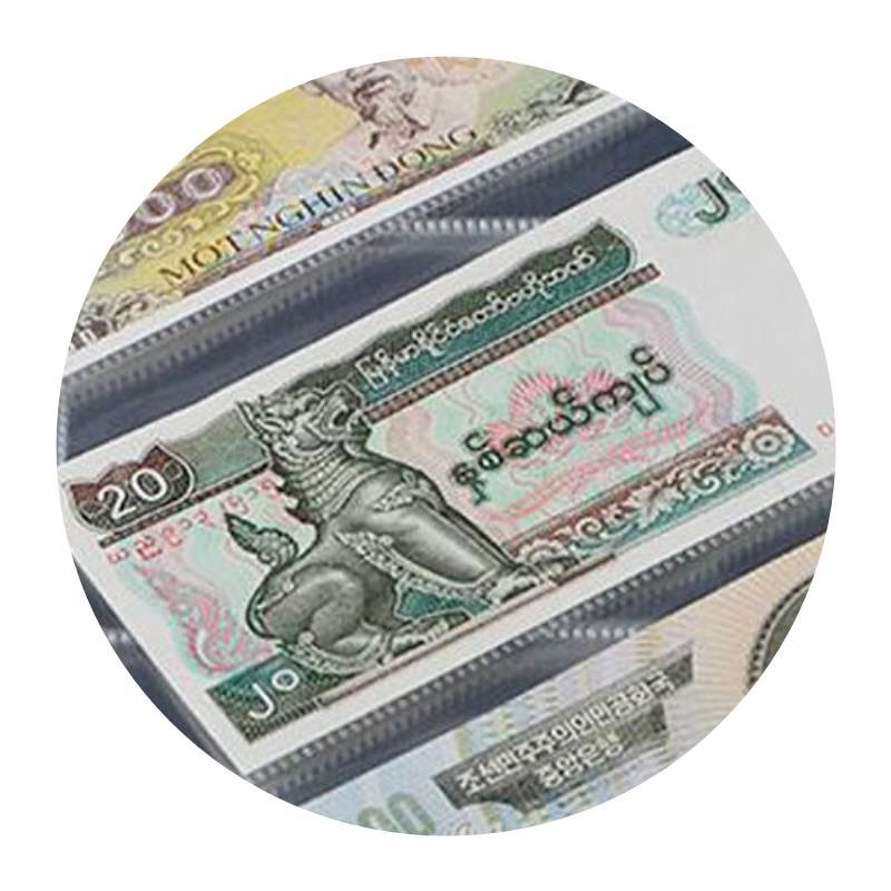 速发10Pcs Money Banknote Paper Money Album Page Collecting H