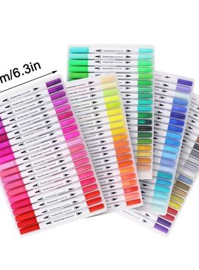 极速12243e6486080100 Color Fineliner Art Marker Pens Waterc