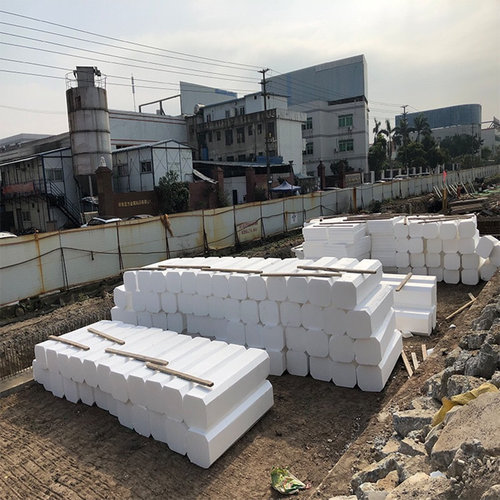 极速新款发泡聚苯板m泡沫板回填土工地EPS板白色泡沫板聚苯乙烯泡