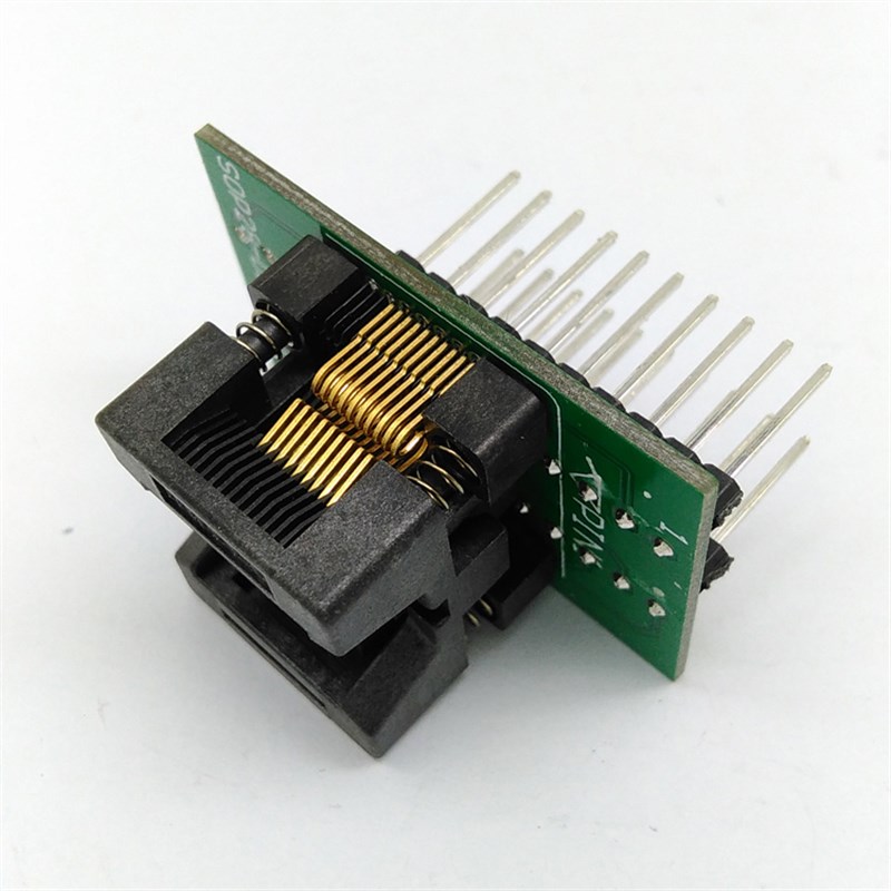 极速TSSOP20烧录座 sop20v测试座 ST芯片编程座 烧写座 OTS28-0.6