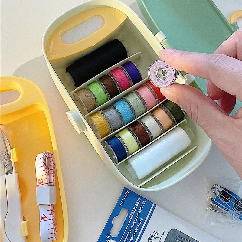 极速针线盒家f用高质量针线包实用套装学生宿舍多功能缝补工具收