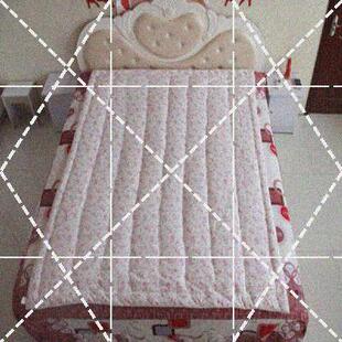 极速纯棉花褥子1.l35米牀垫垫被135x200一米三五牀褥上下牀褥垫全