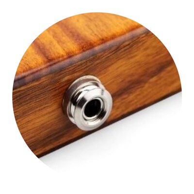 新品17 Keys EQ Kalimba Mbira Calimba SolKid Acacia Thumb Pia