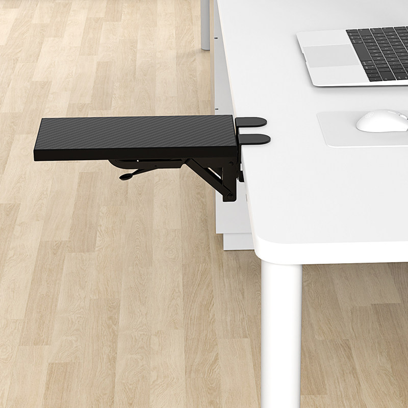 极速电脑手托f架办公桌子滑鼠垫护腕托胳膊手臂支架键盘手肘支撑