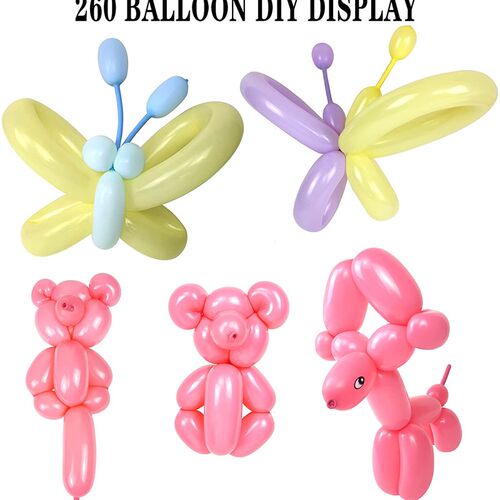 新品Birthday Balloon Long BalloonEs Anim Latex Macaron Candy