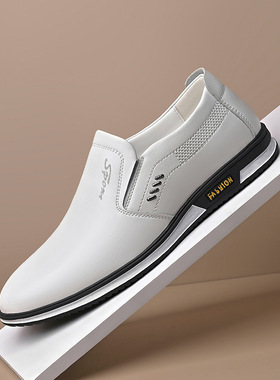 极速Mens Leather Casual Shoes 2021 Spring Winter CasXual Sh