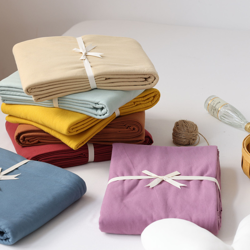 极速全棉针织棉天竺棉被套 纯色简约素色K裸睡被罩单人双人纯棉被,床上用品,被套,淘宝优惠券,粉丝福利购,淘宝优惠卷