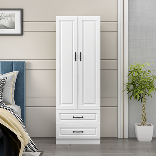 极速小房间简易单门衣柜欧式衣橱儿童窄小立柜P收纳阳台储物单人