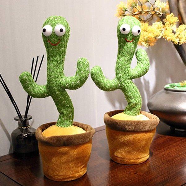 极速Dancing Cactus Electron Pzlush Ornament Soft Plush Doll