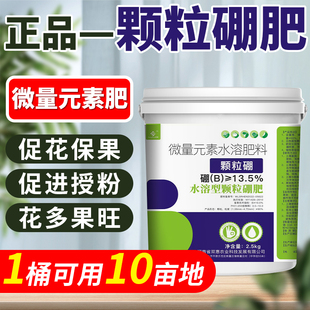 颗粒硼肥料果树花生缓释肥专用颗粒硼肥棵粒硼粿粒硼颗粒朋肥棚肥