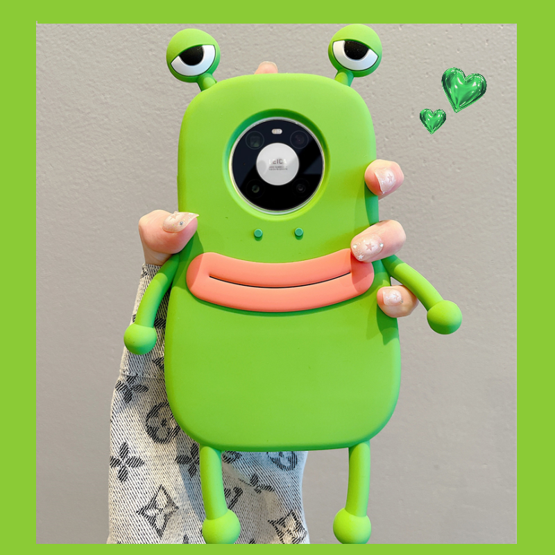 手机壳立体青蛙硅胶软套