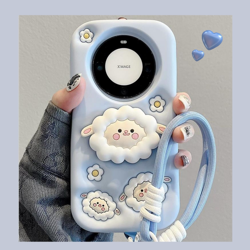 适用硅胶套手机壳呆萌