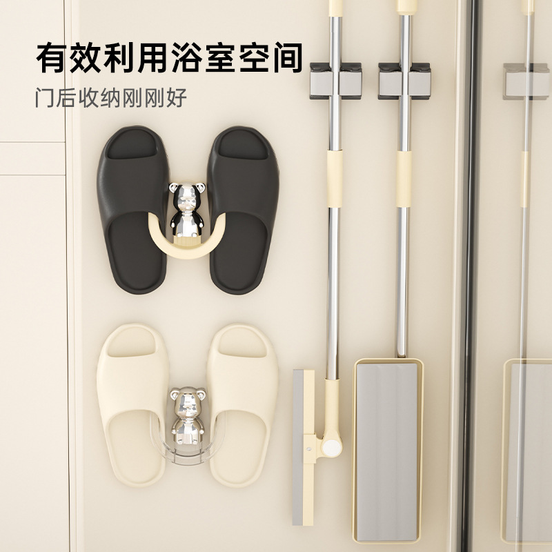 挂鞋架免打孔壁挂鞋子收纳架
