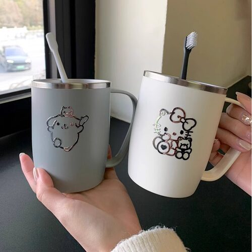 不锈钢洗漱口杯防霉刷牙水杯