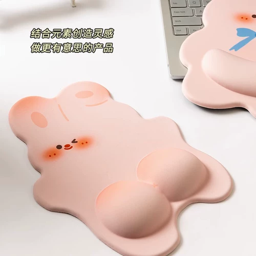 Мышка, крем для рук, мультяшные напульсники, нескользящий комплект для офиса