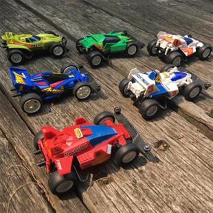 捷品S1四驱小子拼装赛车燃烧太阳大炮特使竞速比赛四驱车模型