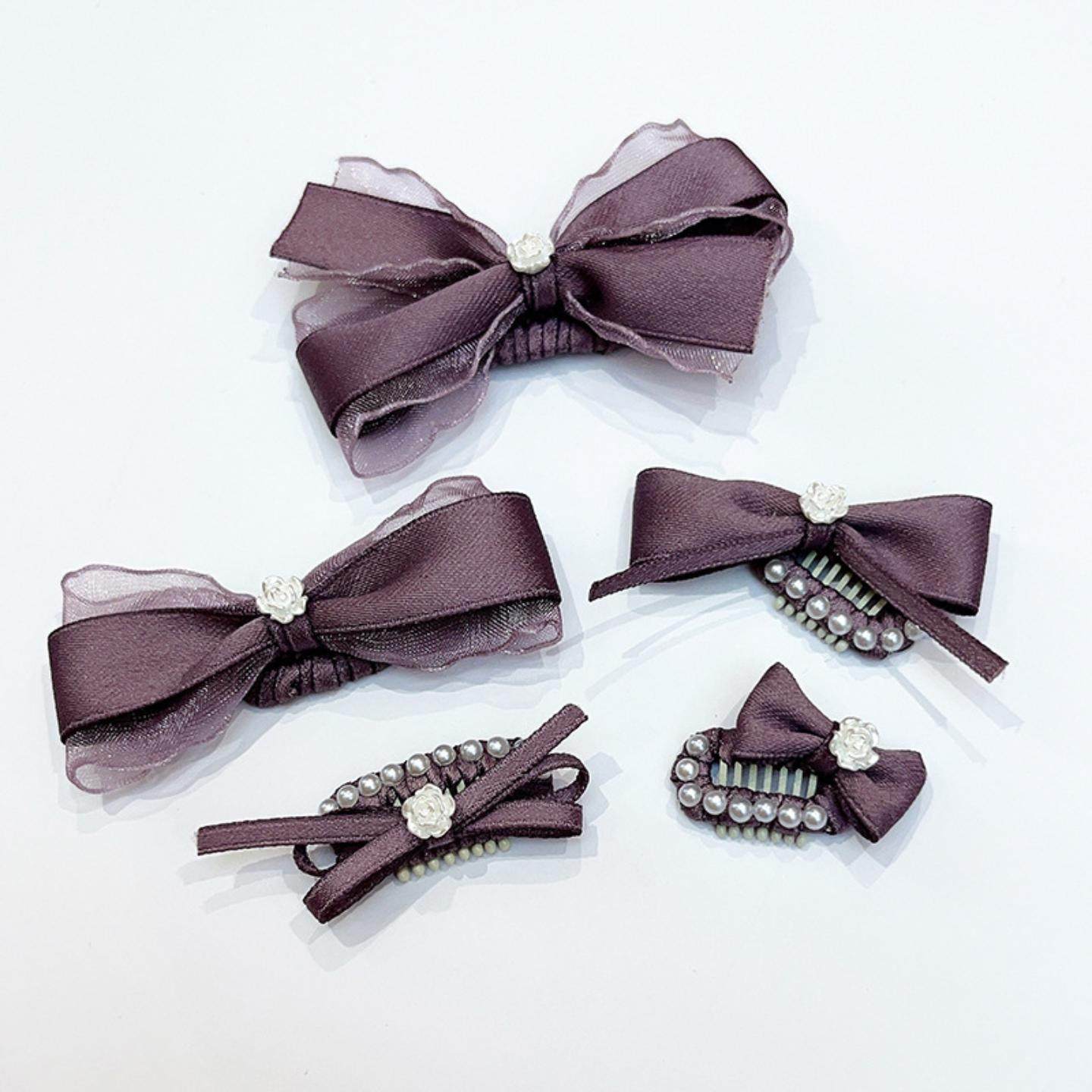 宠物用品猫猫狗狗头饰发饰发夹BB夹马尔济斯约克夏珍珠紫色鼻梁夹,模玩/动漫/周边/娃圈三坑/桌游,棉花娃娃场景道具娃屋,淘宝优惠券,粉丝福利购,淘宝优惠卷