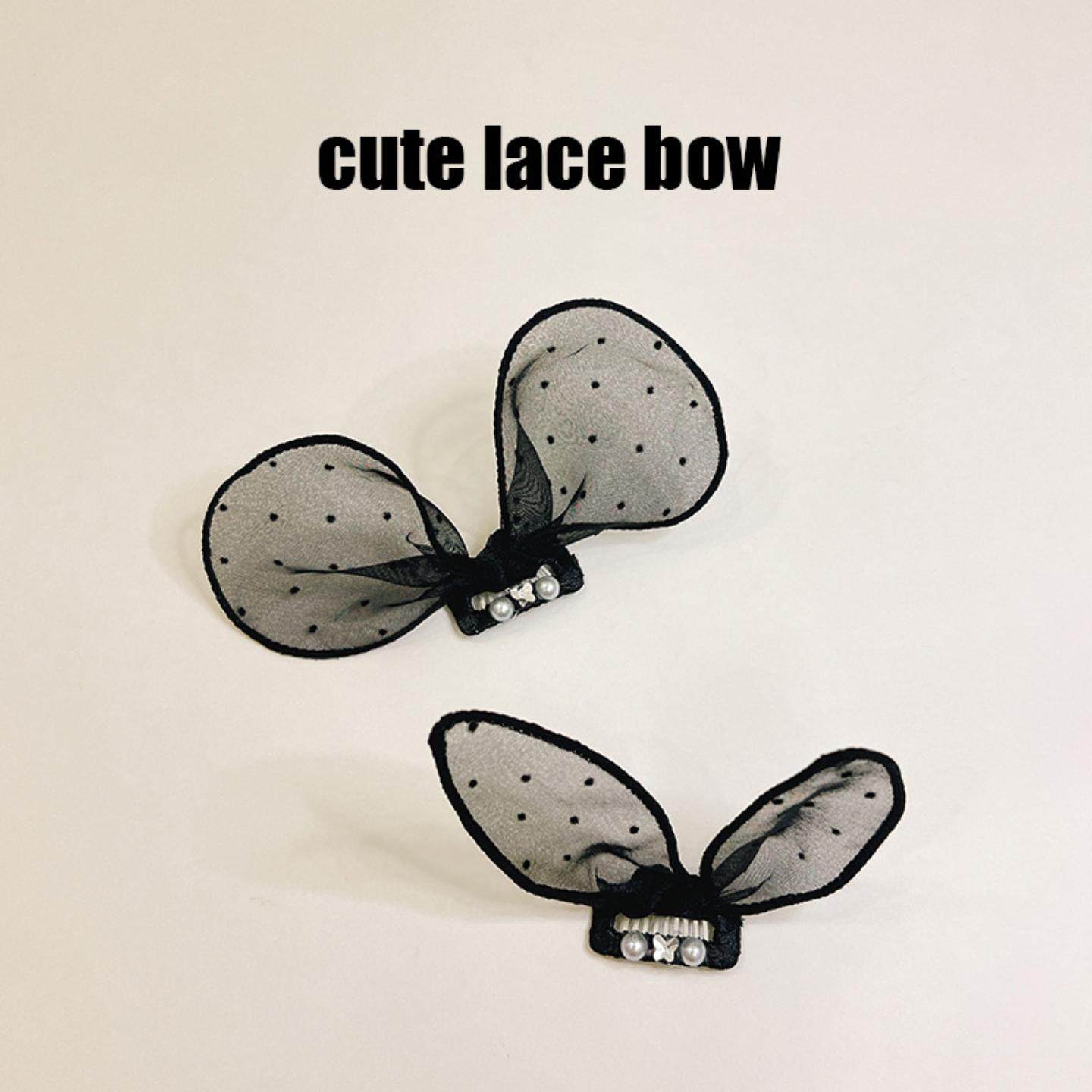 波点网纱蝴蝶结宠物头饰猫咪发夹专用饰品可爱狗狗约克夏泰迪bb夹,模玩/动漫/周边/娃圈三坑/桌游,棉花娃娃场景道具娃屋,淘宝优惠券,粉丝福利购,淘宝优惠卷