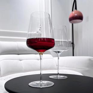 葡萄酒杯高级醒酒器 万用杯红酒杯波尔多水晶玻璃轻奢高档家用套装