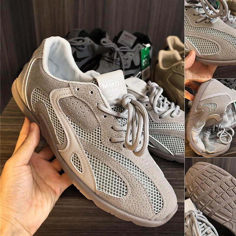 原吊卡99刀!原货!秋季纯色复B古网面拼接时尚透气德训鞋休闲鞋男