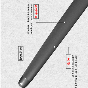 黑钢超细a纹3000丝磨刀棒屠夫肉联厂磨刀棒挡刀棍石