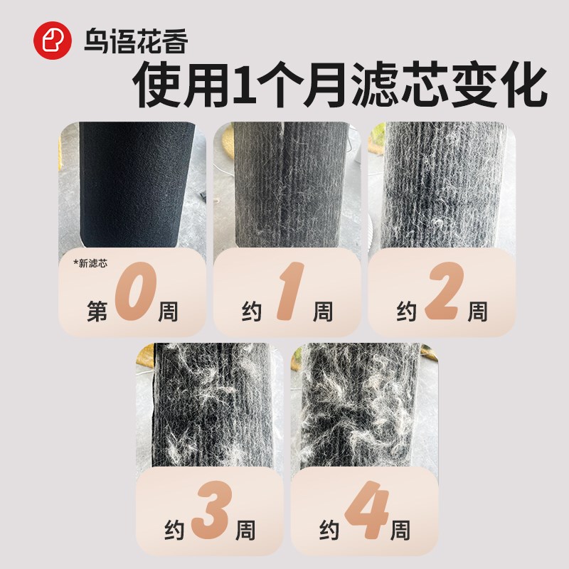 鸟语花香C3宠i物空气净化器自动吸猫狗毛去浮毛神器除臭净味器