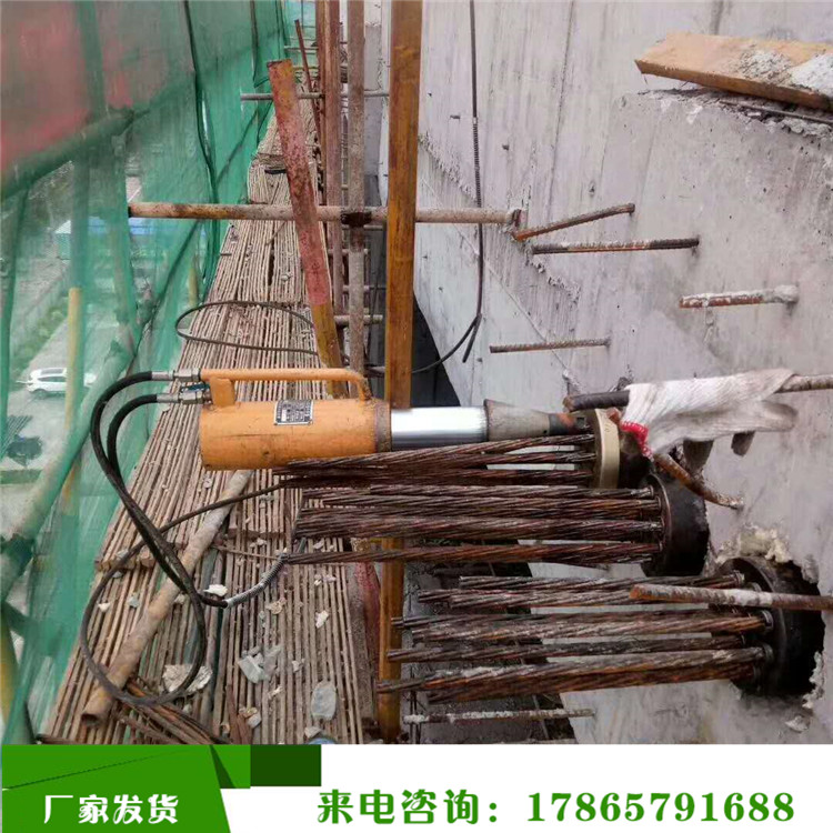 桥梁公路预应力智能张拉千斤顶油泵 一拖二一拖四张拉机  压浆机