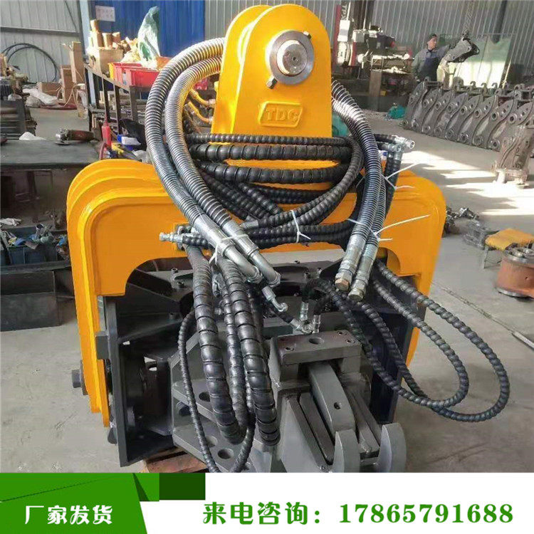 250桩机 挖机液压水泥钢打桩机 太阳能光伏打钢板钢护筒桩拔桩机