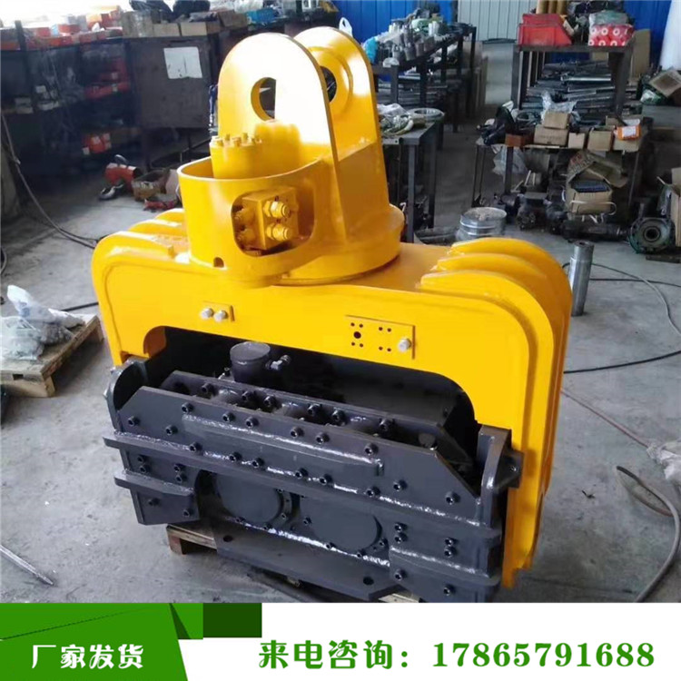 挖掘机液压高频振动锤钢板桩水泥桩液压打桩机可打5-15米桩头