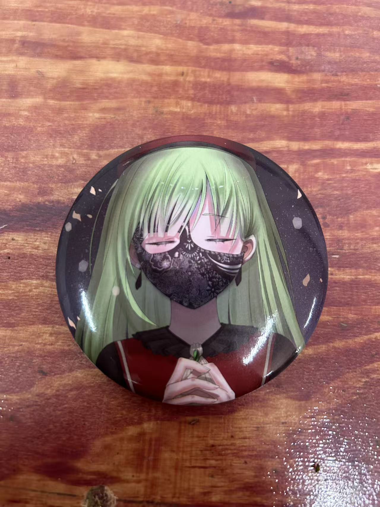 原创画师自印吧唧 若叶睦 Ave Mujica Bangdream