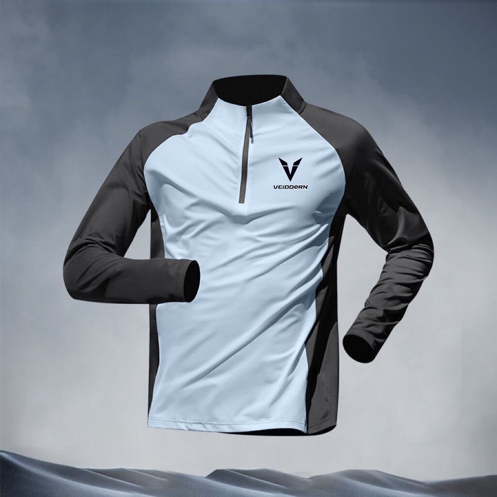 HALF-ZIPPER LONG-SLEEVED QUICK-DRYING SUIT MENS TRACK AND FIELD STUDENT TRAINING CLOTHES SHOOTING RUNNING BASKETBALL TRACKSUITS TROUSERS