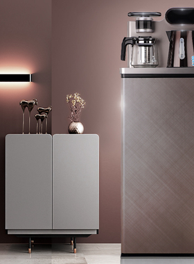 美凌达新款家用智能遥控全自动茶吧机下置水桶立式饮水机大尺寸