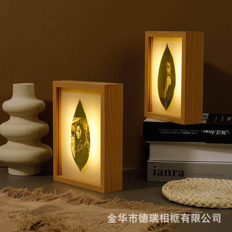 叶雕创意发光相框摆台厂家夹片画框字画框剪纸发光小夜灯摆件,家居饰品,DIY亲子装饰画,淘宝优惠券,粉丝福利购,淘宝优惠卷
