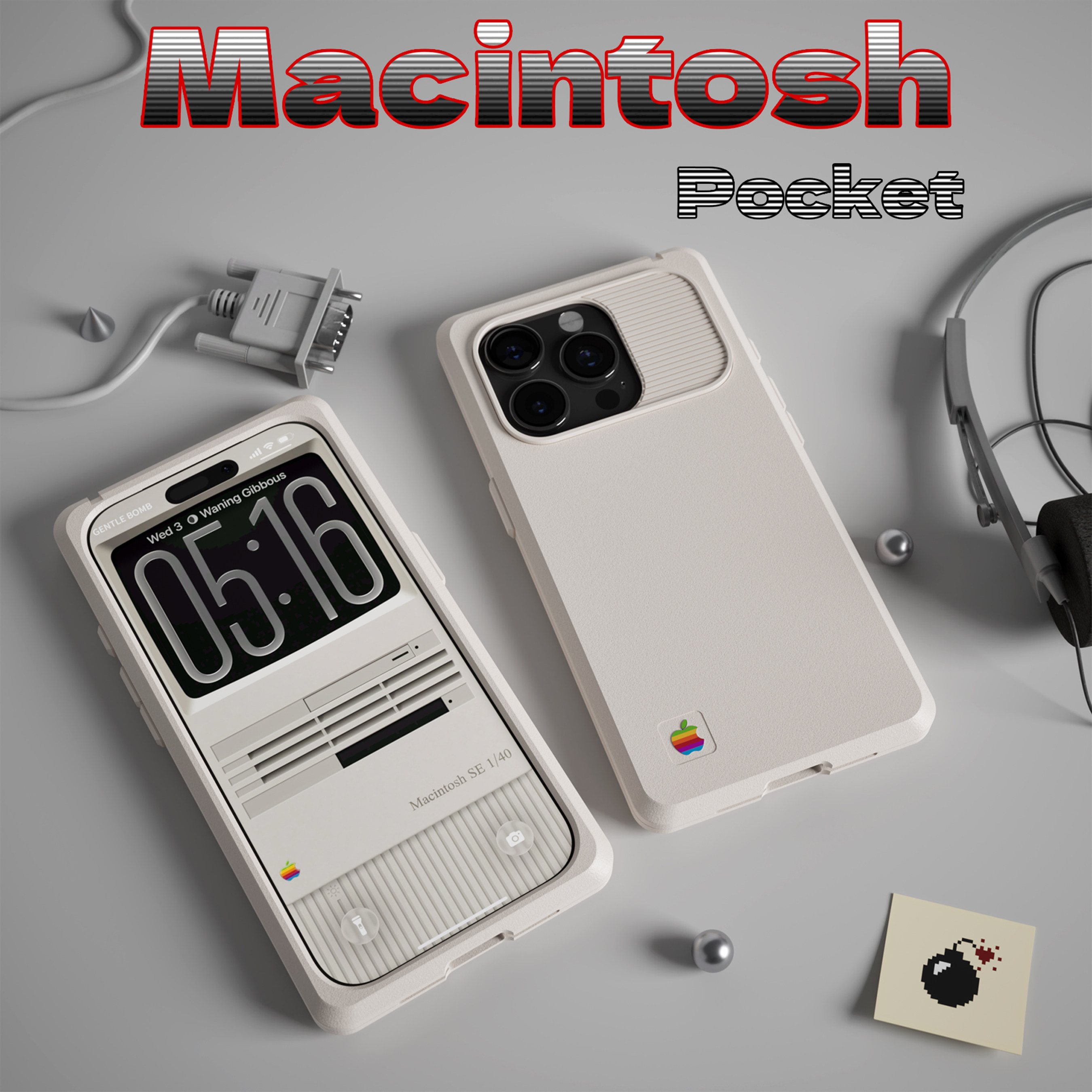 GENTLEBOMBMacintoshⅡ手机壳