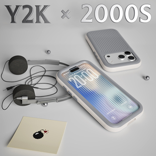 BOMB 复古未来 iPhone 千禧美学 磁吸壳 Y2K手机壳 GENTLE