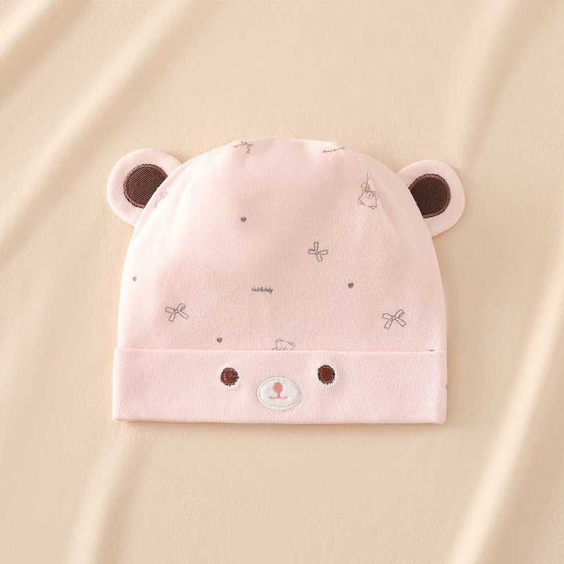 婴儿帽子春秋款幼儿双层胎帽新生儿0到3个月宝宝纯棉初生囟门帽,童装/婴儿装/亲子装,帽子,淘宝优惠券,粉丝福利购,淘宝优惠卷