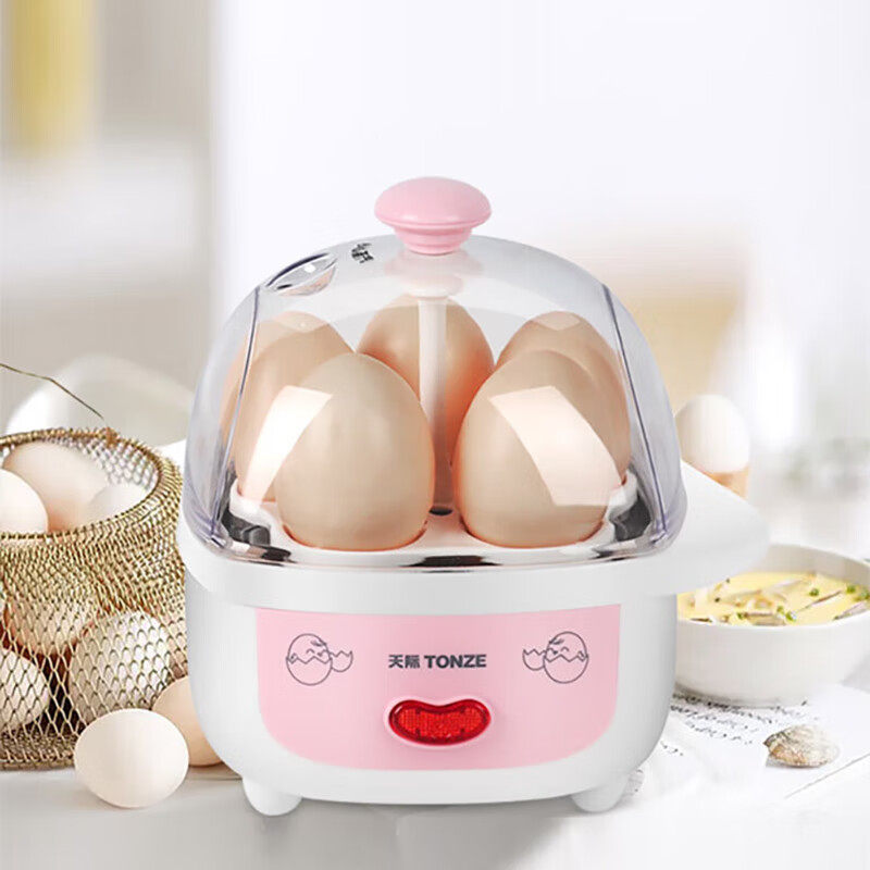 天际迷你蒸蛋器自动断电早餐宿舍蒸蛋羹家用小型煮蛋器自动断电
