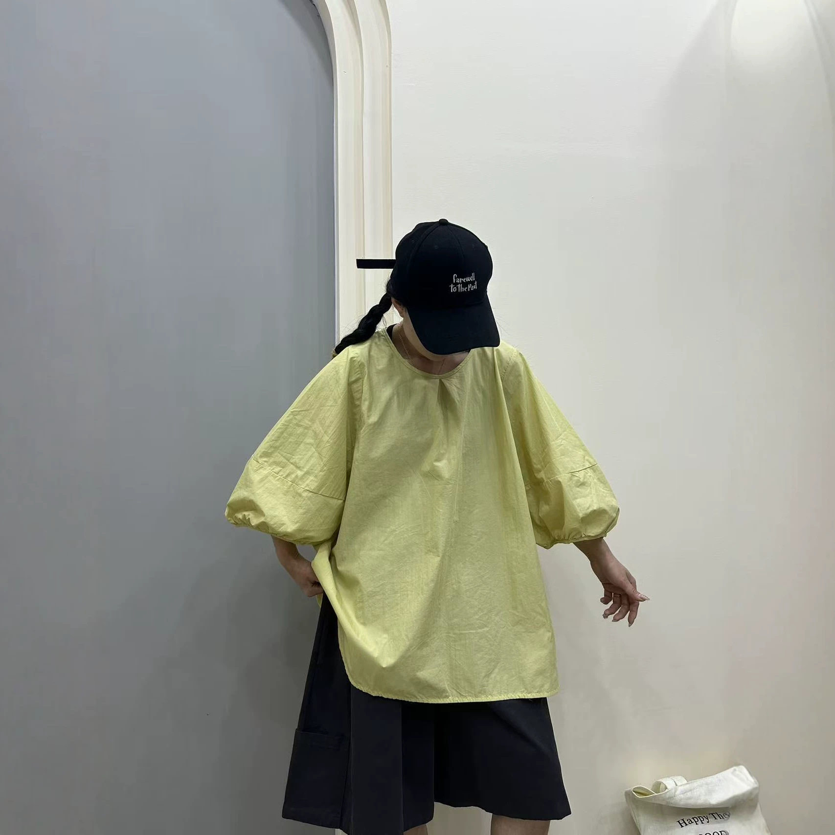 日本微风系列夏季新款孕妇装文艺简约慵懒高品棉孕妇衬衫宽松休闲